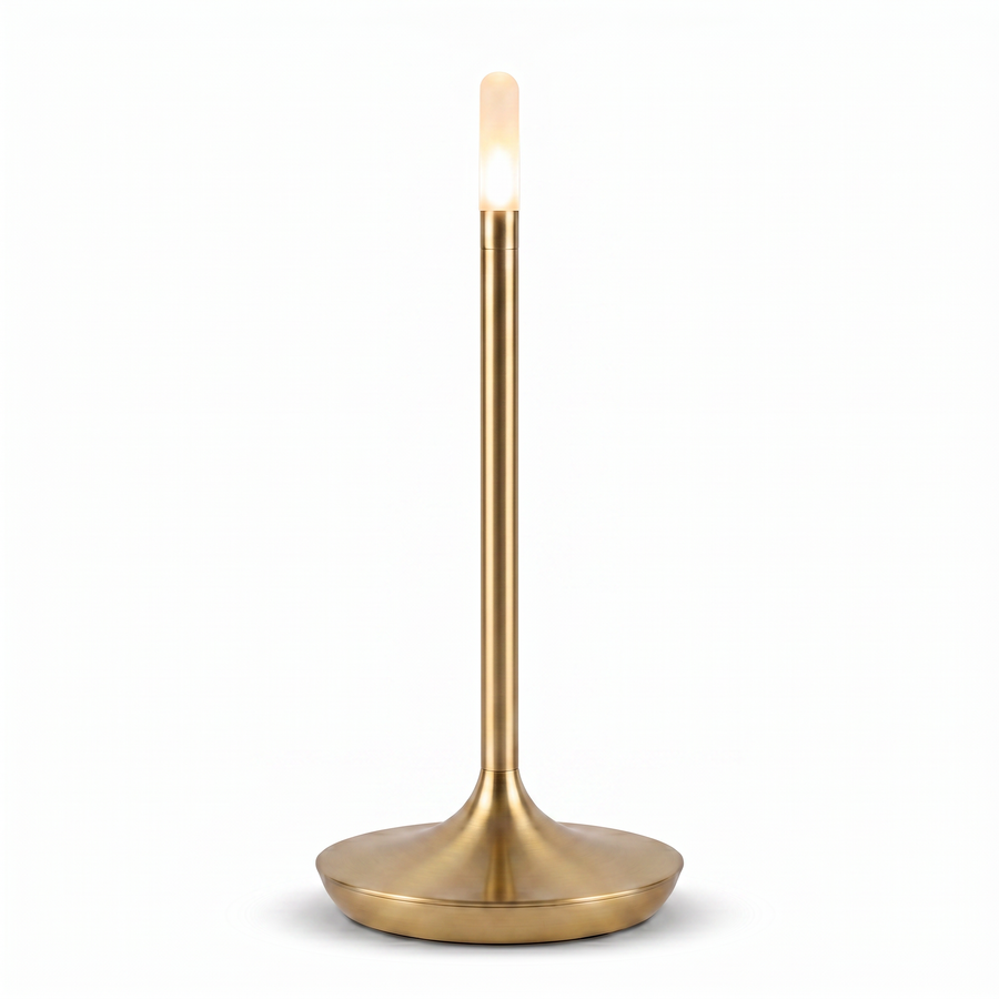 Cordless Rechargeable Aluminium Table Lamp with USB-C Warm LED