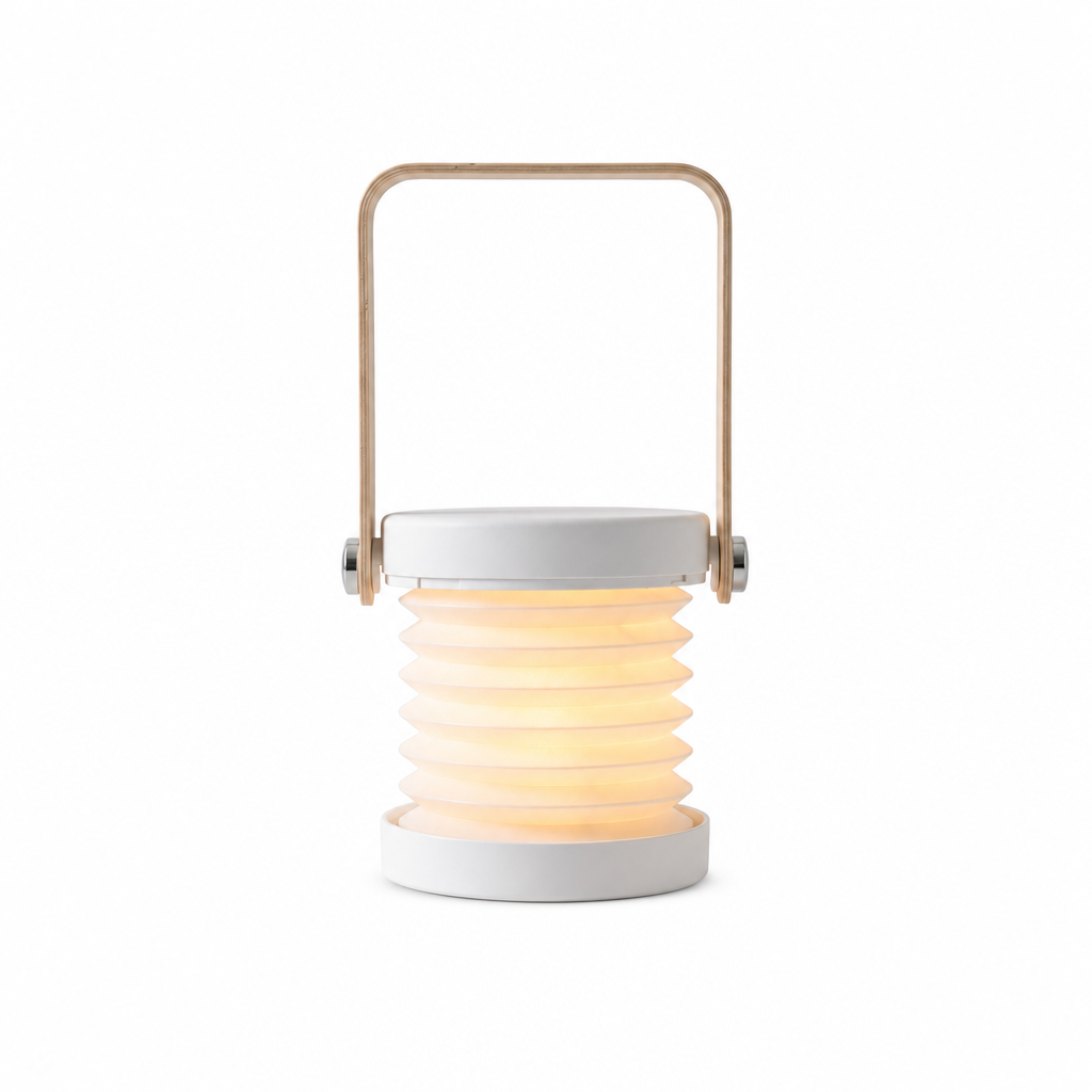 Folding Travel Lantern Cordless Rechargeable LED Lamp