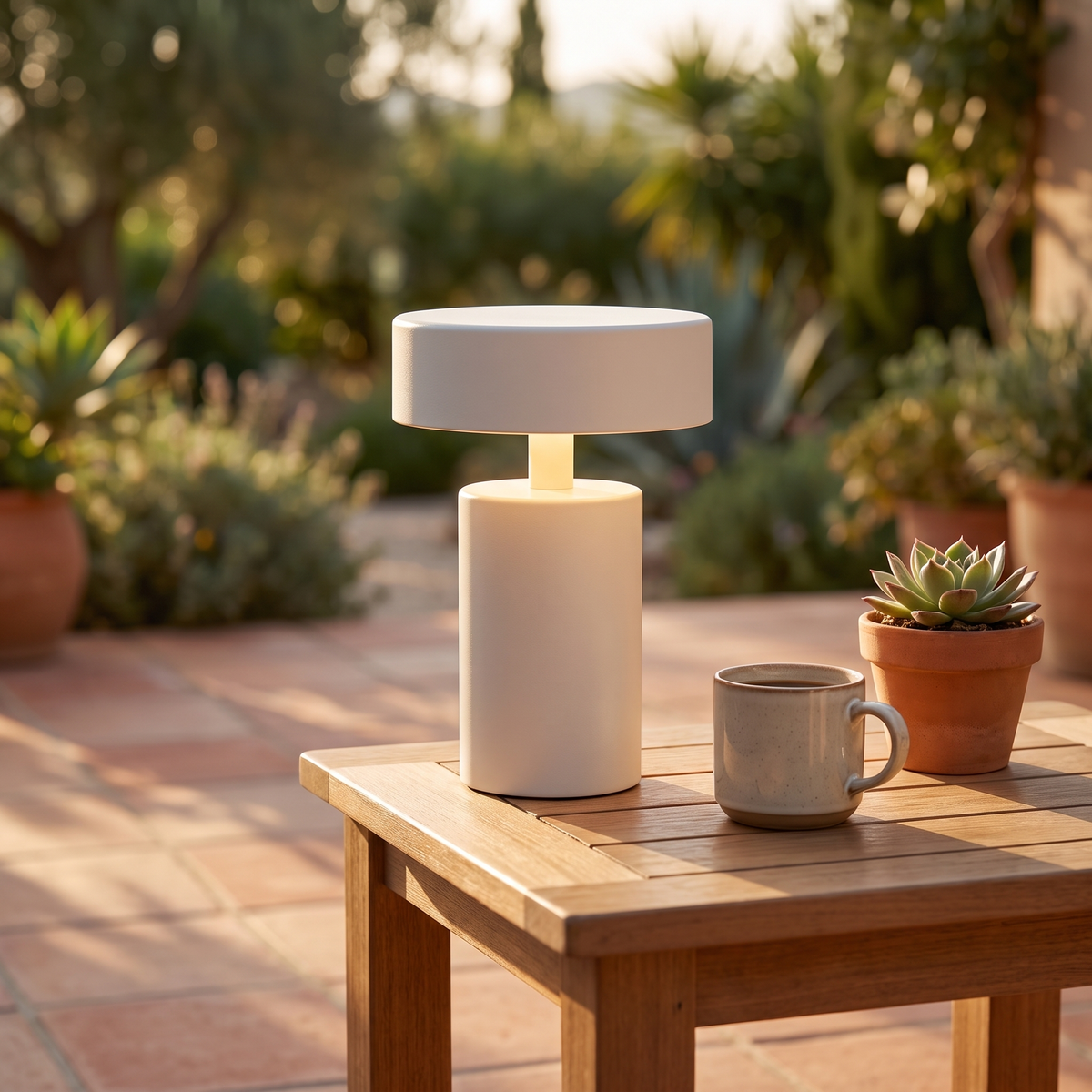 Cordless Touch Table Lamp Rechargeable Dimmable LED
