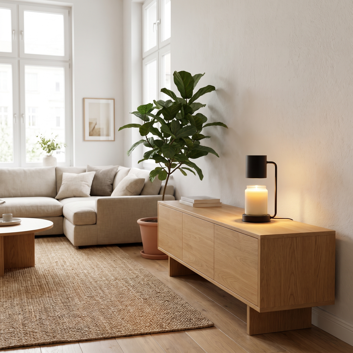 Electric Candle Warmer Lamp Flameless Wax Melt Home Fragrance
