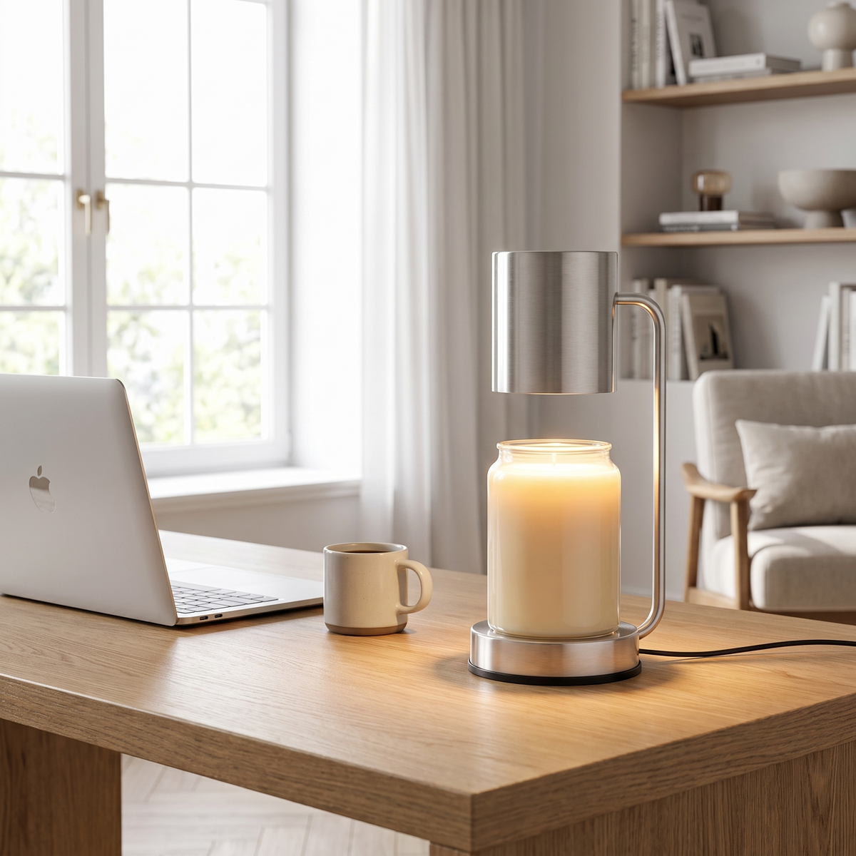 Electric Candle Warmer Lamp Flameless Wax Melt Home Fragrance