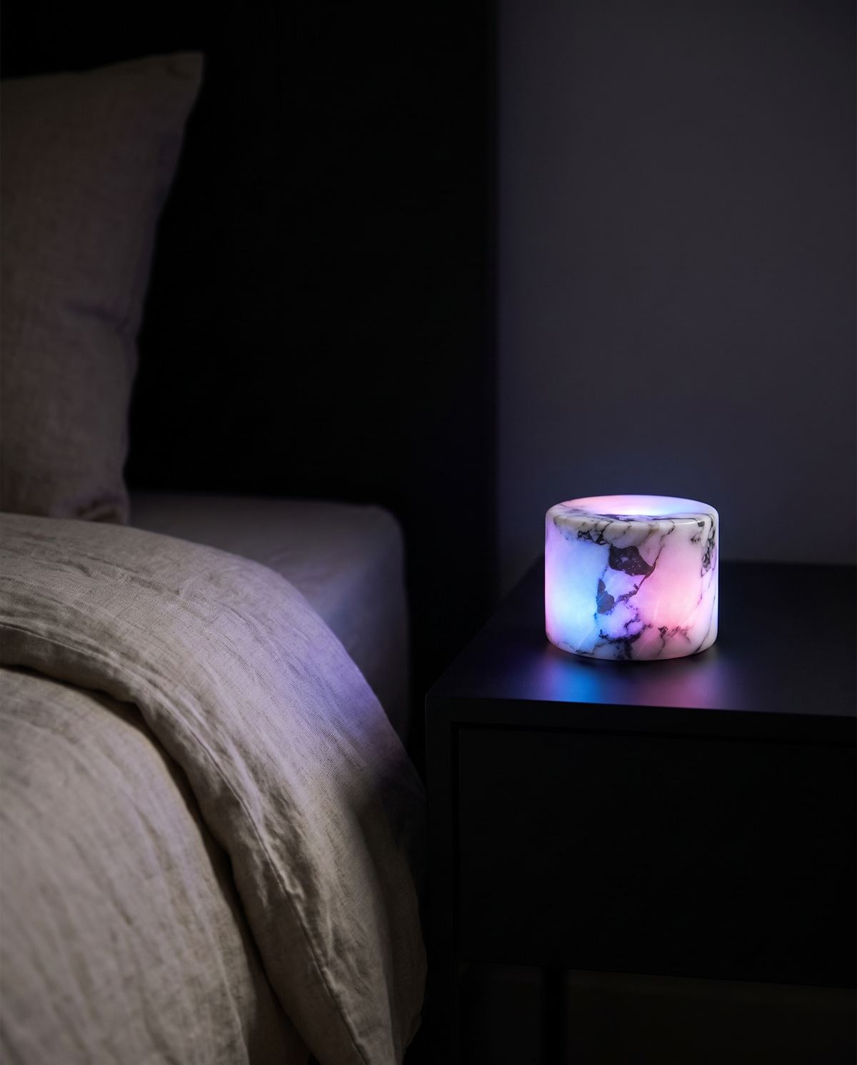 Marble Touch Lamp Rechargeable Dimmable Mood Light